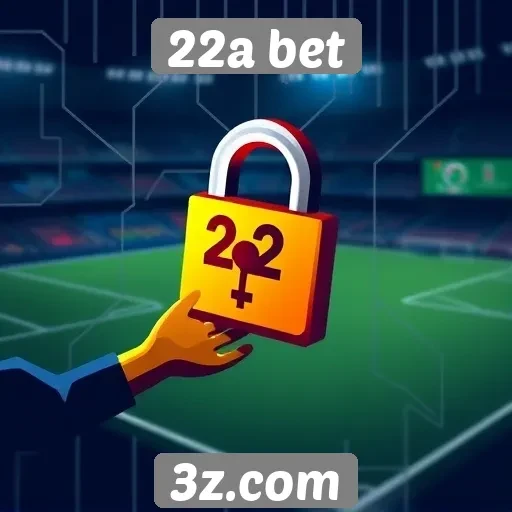 Recursos de segurança do site 22a bet